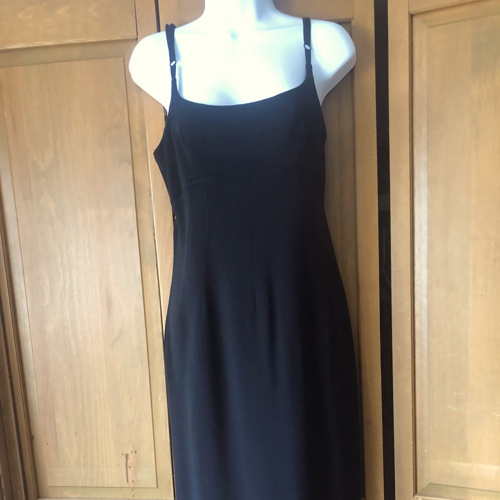 Dolce and Gabbana vintage black wool dress Sz32/46